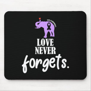 Liebe Vergisst nie Alzheimer-Erinnerungen Mousepad