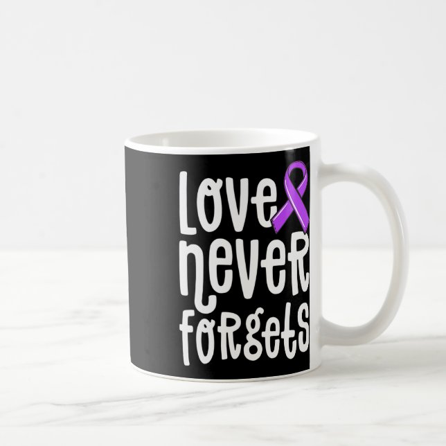 Liebe Vergisst nie Erinnerungen Problem Heimerheim Kaffeetasse (Rechts)
