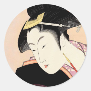 Liebe vermittelt Ausgewählte Gedichte zum Thema Li Runder Aufkleber