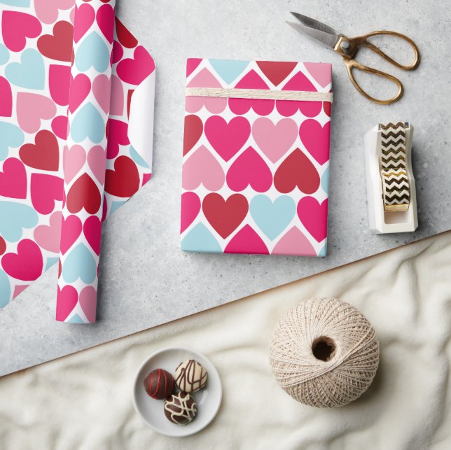 Liebe-Verpackungs-Papier Geschenkpapier (Kunsthandwerk)