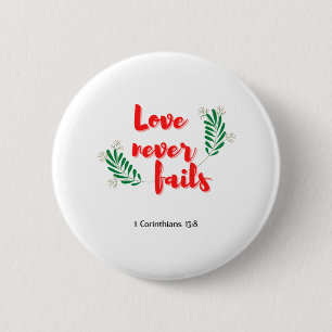 Liebe Versage nie Button