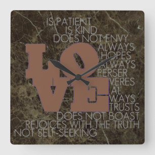 Liebe Versage nie - Uhr