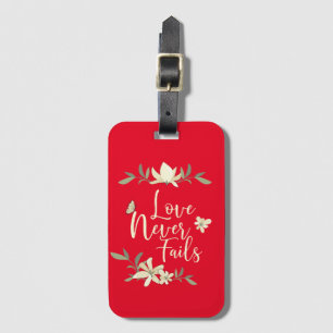 Liebe versagt nie JW 2019 Gepäckanhänger