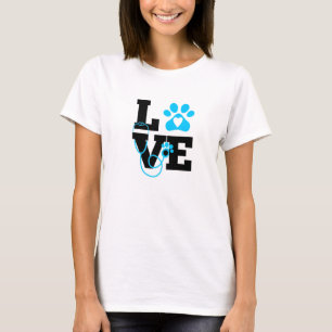 Liebe Veterinärmedizin Tierarzt Tech Week Lehrer P T-Shirt