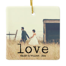 Liebe Vintage Schreibmaschine Schriftart Typografi