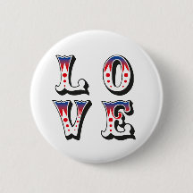 Liebe - Vintage-Zirkus-Karneval-Stil