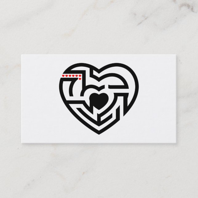 Liebe Visitenkarte (Vorderseite)