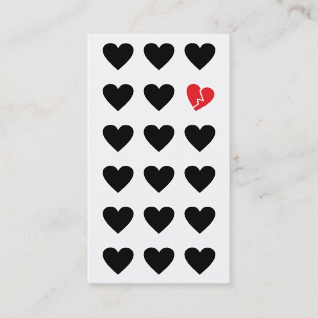 Liebe Visitenkarte (Vorderseite)