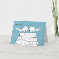 Liebe Vögel Hochzeit Braut und Gräuel Glückwunsch