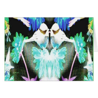 Liebe-Vogel-Hochzeits-Karte