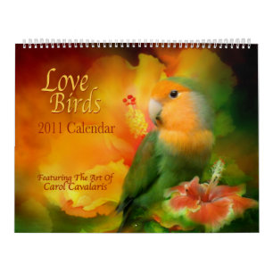 Liebe-Vogel-Kunst-Kalender 2011 Kalender