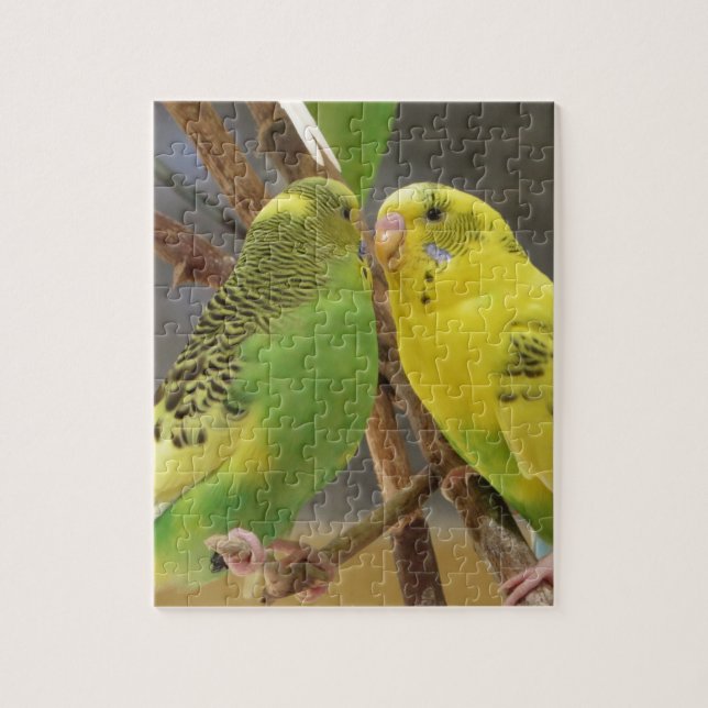 Liebe-Vögel Puzzle (Vertikal)