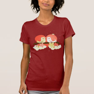 Liebe-Vögel T-Shirt