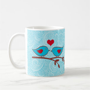 Liebe-Vogel-Tasse Tasse