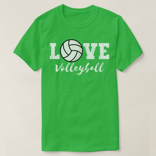 Liebe Volleyball 24 T-Shirt (Design vorne)