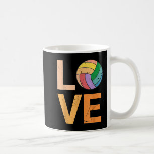 Liebe Volleyball Bester Spaß Geburtstagsveranstalt Kaffeetasse