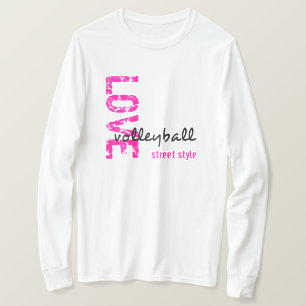 Liebe Volleyball Street Style T-Shirt