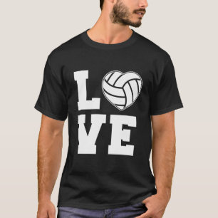Liebe Volleyball T-Shirt