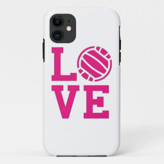 Liebe-Volleyballtelefonkasten Case-Mate iPhone Hülle