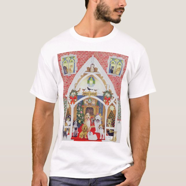 Liebe vom Stechpalmen-Häuschen T-Shirt (Vorderseite)