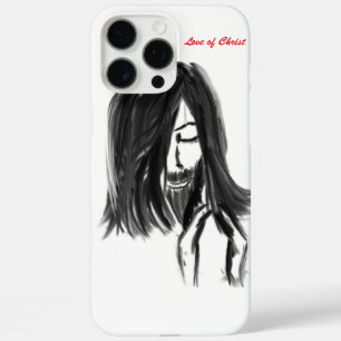 Liebe von Christ Art iPhone / iPad Fall 16 Pro Max Hülle
