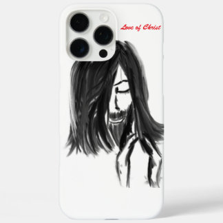 Liebe von Christ Art iPhone / iPad Fall 16 Pro Max Hülle