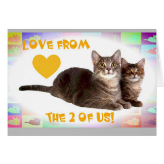 Liebe von den 2 von uns!