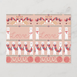 Liebe von Ermine Postcard Postkarte