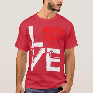 Liebe von Foodruck Eis Trucks Fastfood-Wahrheit T-Shirt