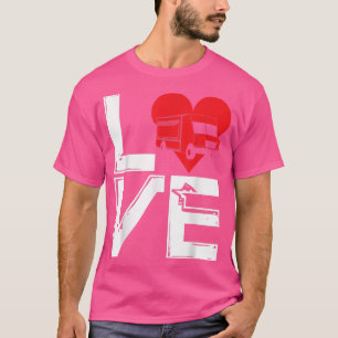 Liebe von Foodruck Eis Trucks Fastfood-Wahrheit T-Shirt