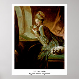 Liebe von Jean-Honore Fragonard Poster
