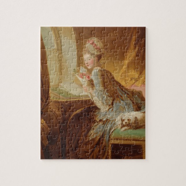 Liebe von Jean Honoré Fragonard Puzzle (Vertikal)