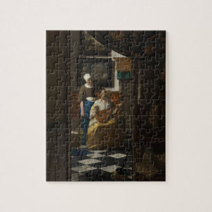 Liebe von Johannes Vermeer Puzzle