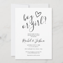 Liebe von Jungen oder Mädchen Herzerkrankung Party Einladung