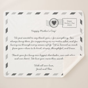 Liebe von Luftpost an Mama Sherpadecke