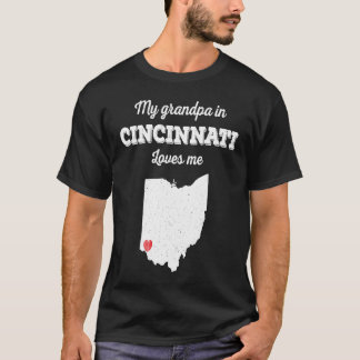 Liebe von meinem Opa in Cincinnati OH liebt mich e T-Shirt