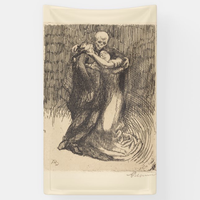 Liebe (von Paul-Albert Besnard) Banner (Vertikal)