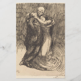 Liebe (von Paul-Albert Besnard) Briefpapier