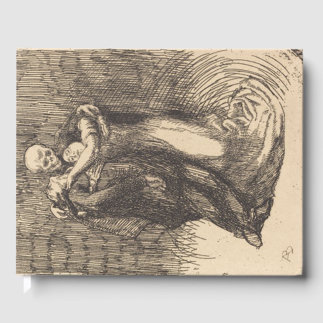 Liebe (von Paul-Albert Besnard) Gästebuch (Vorderseite)