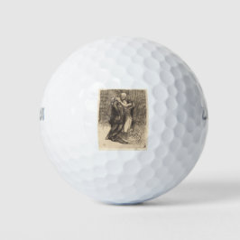 Liebe (von Paul-Albert Besnard) Golfball