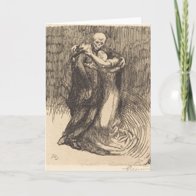 Liebe (von Paul-Albert Besnard) Karte (Vorderseite)