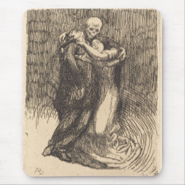 Liebe (von Paul-Albert Besnard) Mousepad