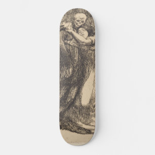 Liebe (von Paul-Albert Besnard) Skateboard