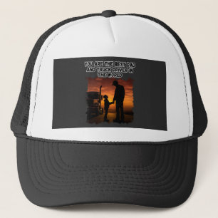 Liebe von Trucker Pater Son Bond Truckerkappe