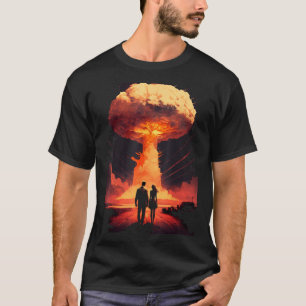 Liebe vor Atombombenexplosion Mush T-Shirt