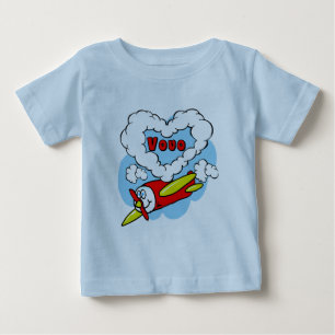 Liebe VoVo Kids Flugzeug Baby T-shirt