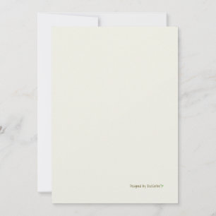 Liebe wachsen gelassen - Aquarellfarbenkaktus Gruß Einladung