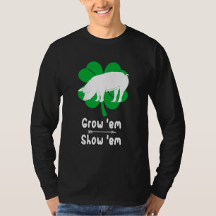 Liebe wachsende Schweine  Schweine  Ausstellung Vi T-Shirt