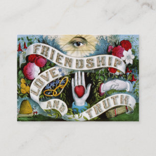 Liebe Wahrheit Telefonnummerkarte