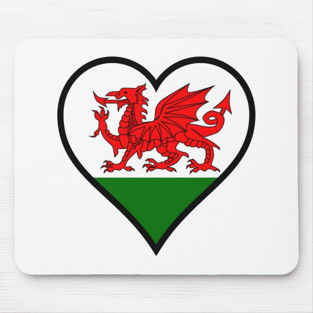 Liebe Wales Mousepad (Vorne)
